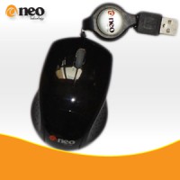 MOUSE OPTICO NEO M821 RETRACTIL